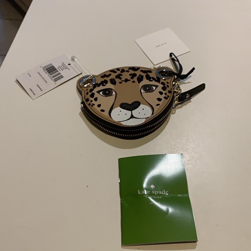 COPY - NWT Leopard Coin Purse from Kate Spade ! - Picture 7 of 11